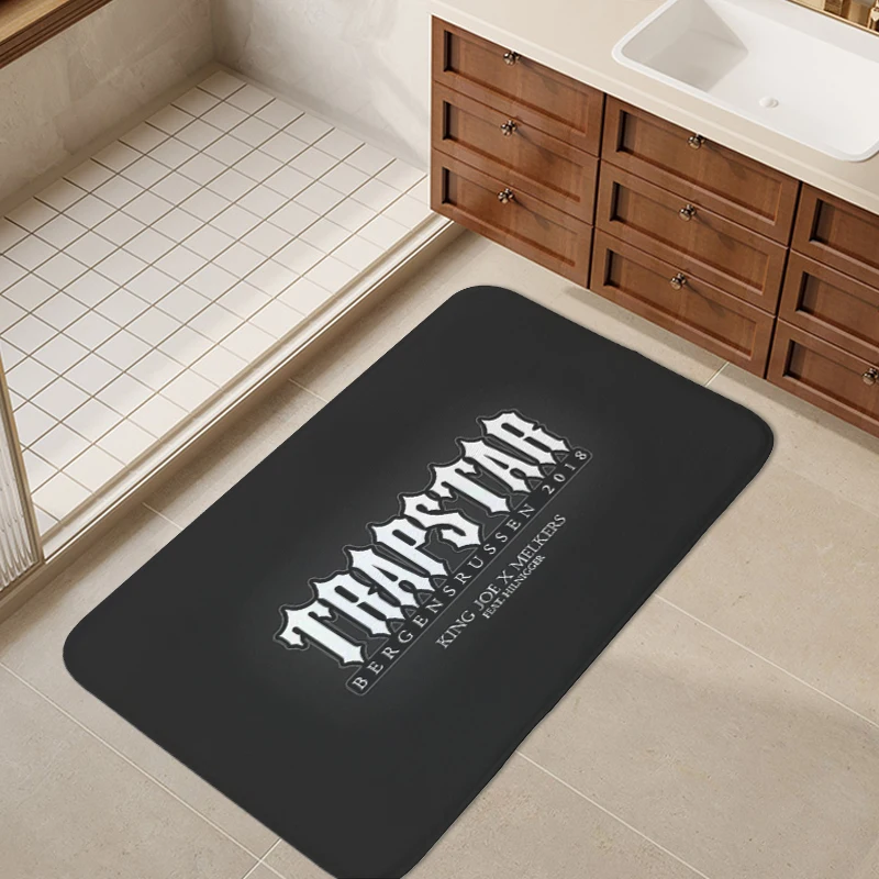 

Waterproof Bathroom Mat D-Trapstars Kitchen Bedroom Rug Custom Doormat Entrance Door Hallway Living Room Floor Carpet Home