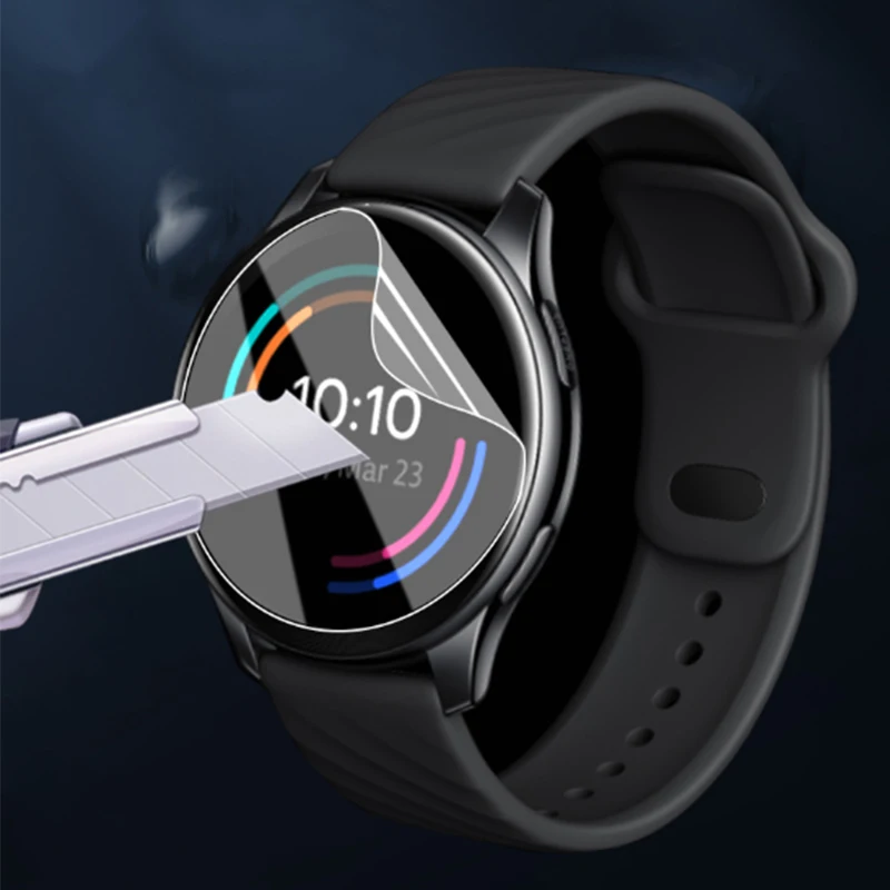 원 플러스 스마트워치용 하이드로겔 화면 보호 필름, 원 플러스 워치용 전체 화면 보호 커버, 고품질, 2 개, 4 개