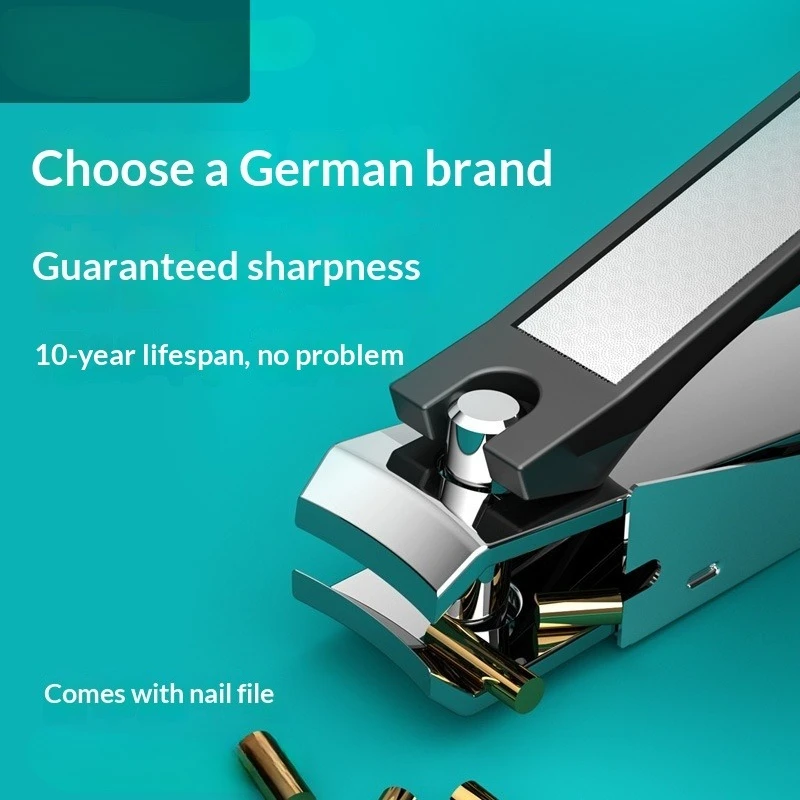 Large Scissors Anti-Splash Nail Clippers Hygienic Safe Nail Cutting Tool for Home And Travel Use
