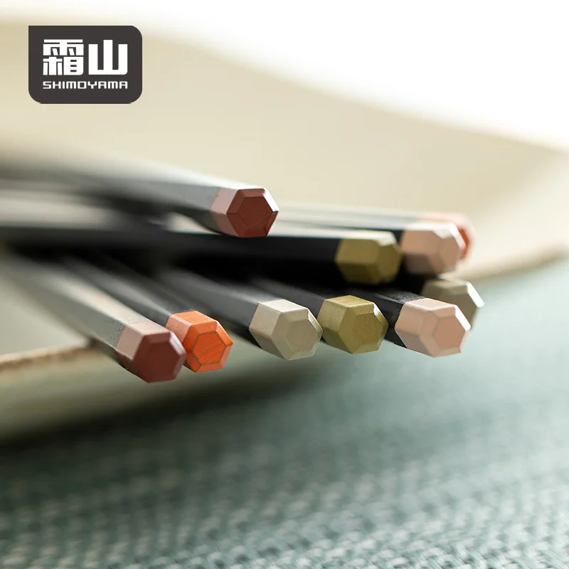 SHIMOYAMA 5 أزواج من عيدان تناول الطعام المصنوعة من الألياف الزجاجية المضادة للميكروبات وقابلة لإعادة الاستخدام وآمنة للاستخدام في غسالة الأطباق وغير قابلة للانزلاق