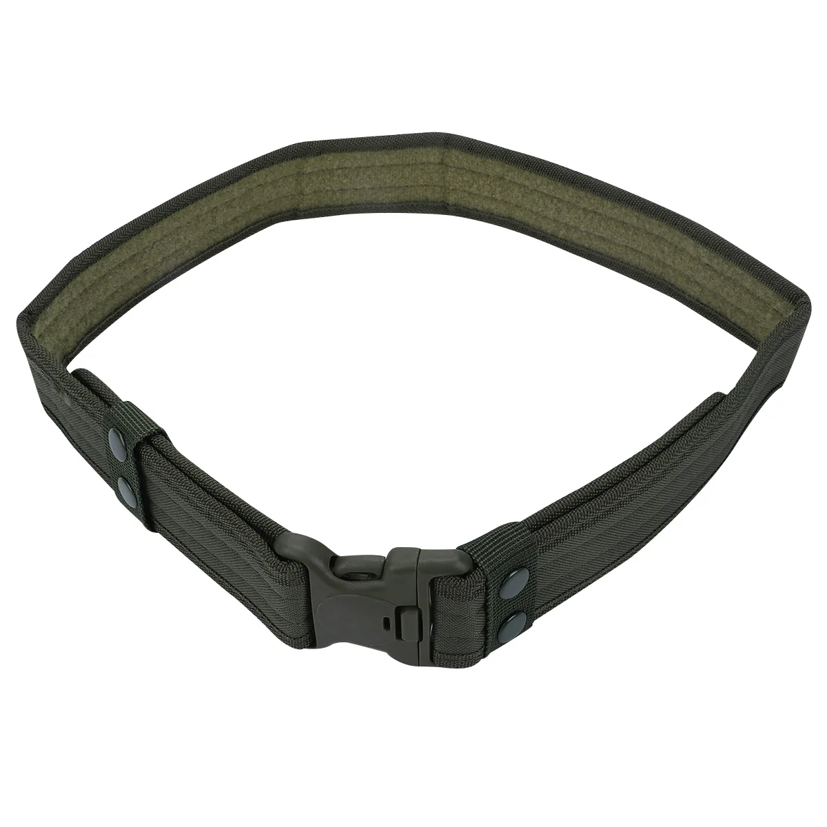 

1 pc Men'S Outdoor Belt Lightweight Canvas Style Quick-Dry Belt For Men War Game Running Hunting Field