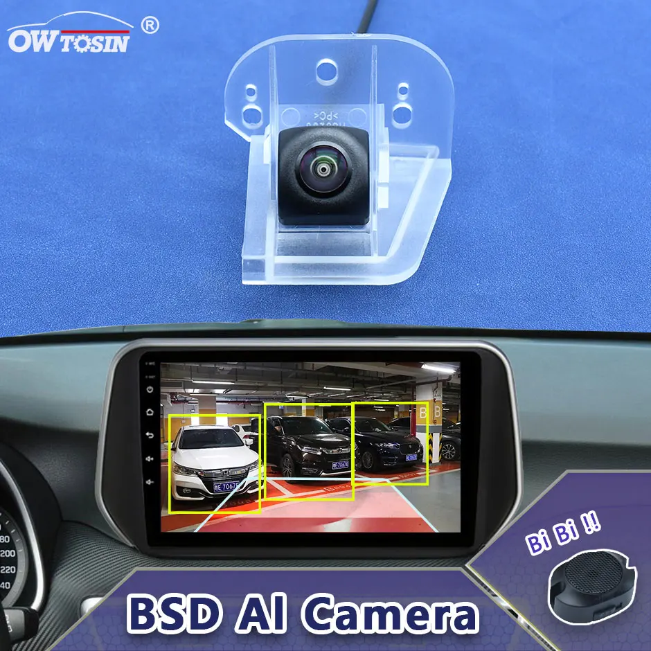 

170° AHD AI Car Vehicle view Camera For Honda Elysion 2012 2013 2014 2015 BSD Blind Spot Radar Alarm Monitor