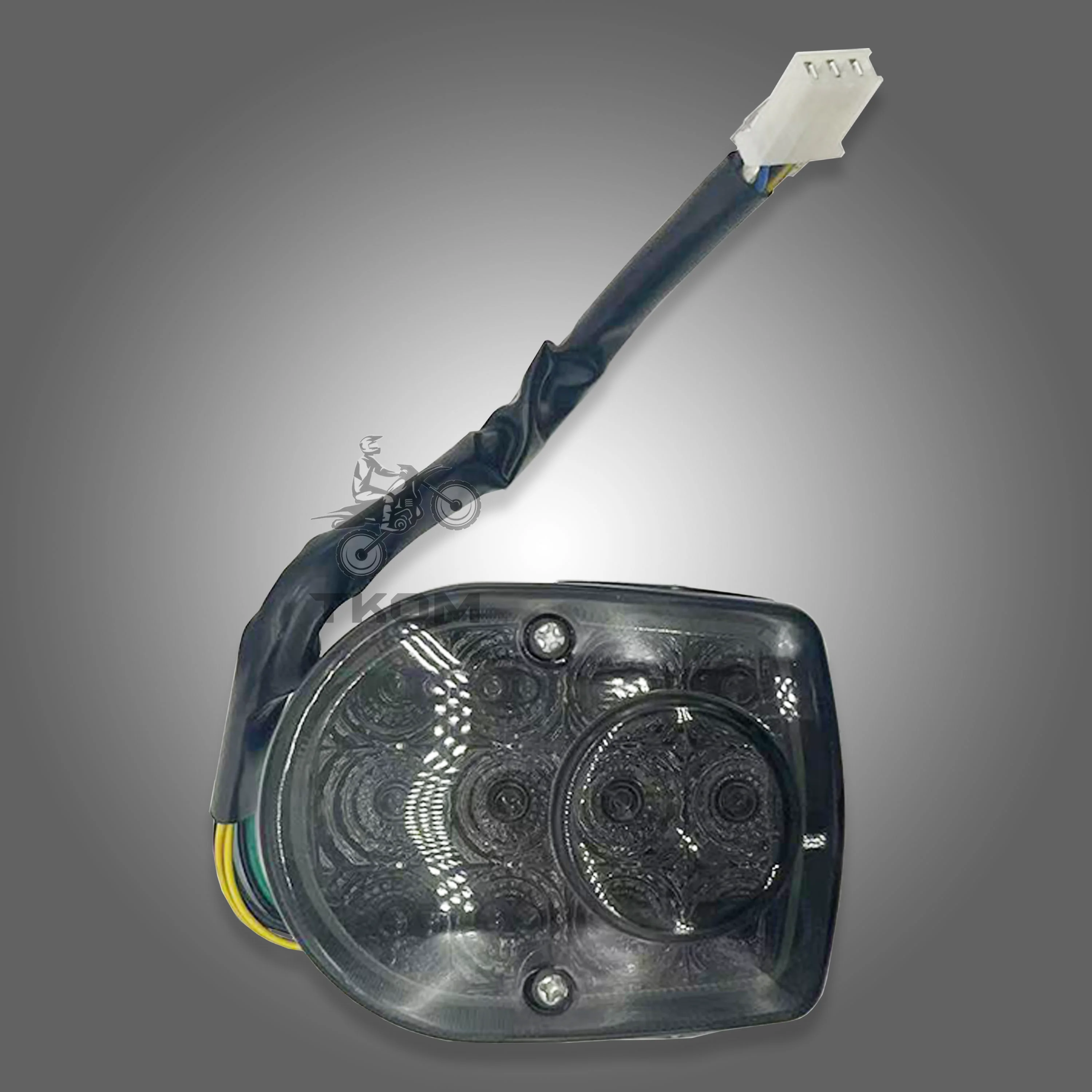 

DAX Smoked LED Rear Tail Light Motorcycle brake stop rear lamp black taillight for DAX CT70 st70 tail light bracket