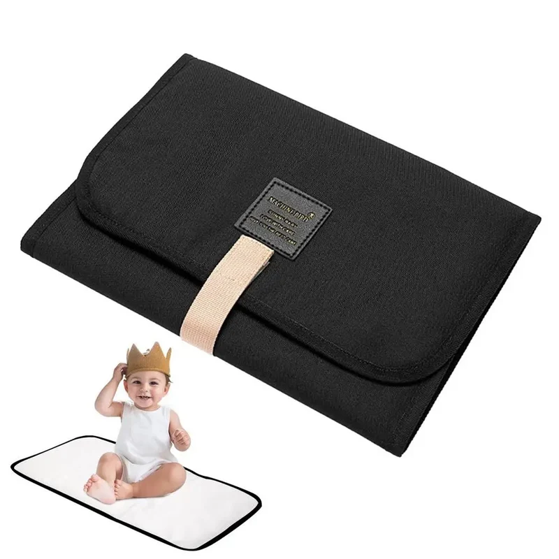 Foldable Baby Diaper Changing Pad Waterproof Newborn Diaper Pad Portable Toddler Changing Table Durable Nylon Baby Diaper Sheet