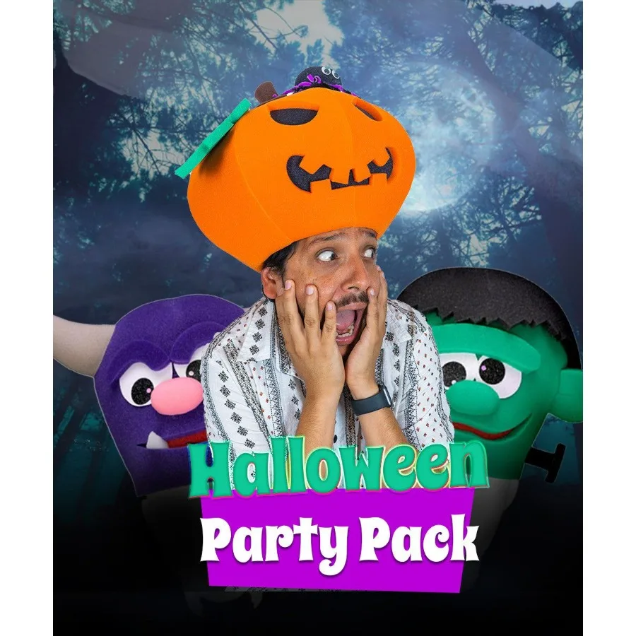 

Halloween Party Pack 20 Hats 20 bands