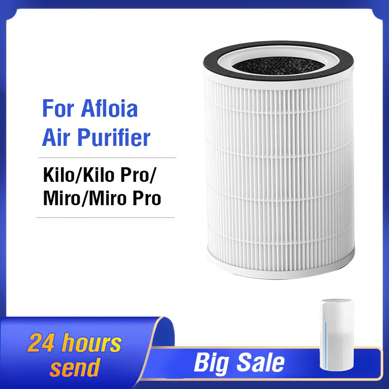 For Afloia Kilo/Kilo Pro/Miro/Miro Pro Filter Replacement Filter for Afloia Air Purifier Kilo/Kilo Pro/Miro/Miro Pro