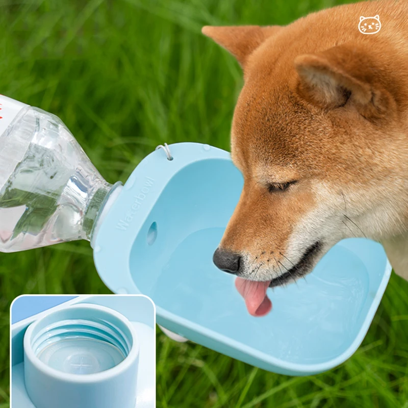 

New Pet Water Feeder Outdoor Puppy Drinking Bowl Outdoor Convenient Water Cup Pet Supplies Wholesale