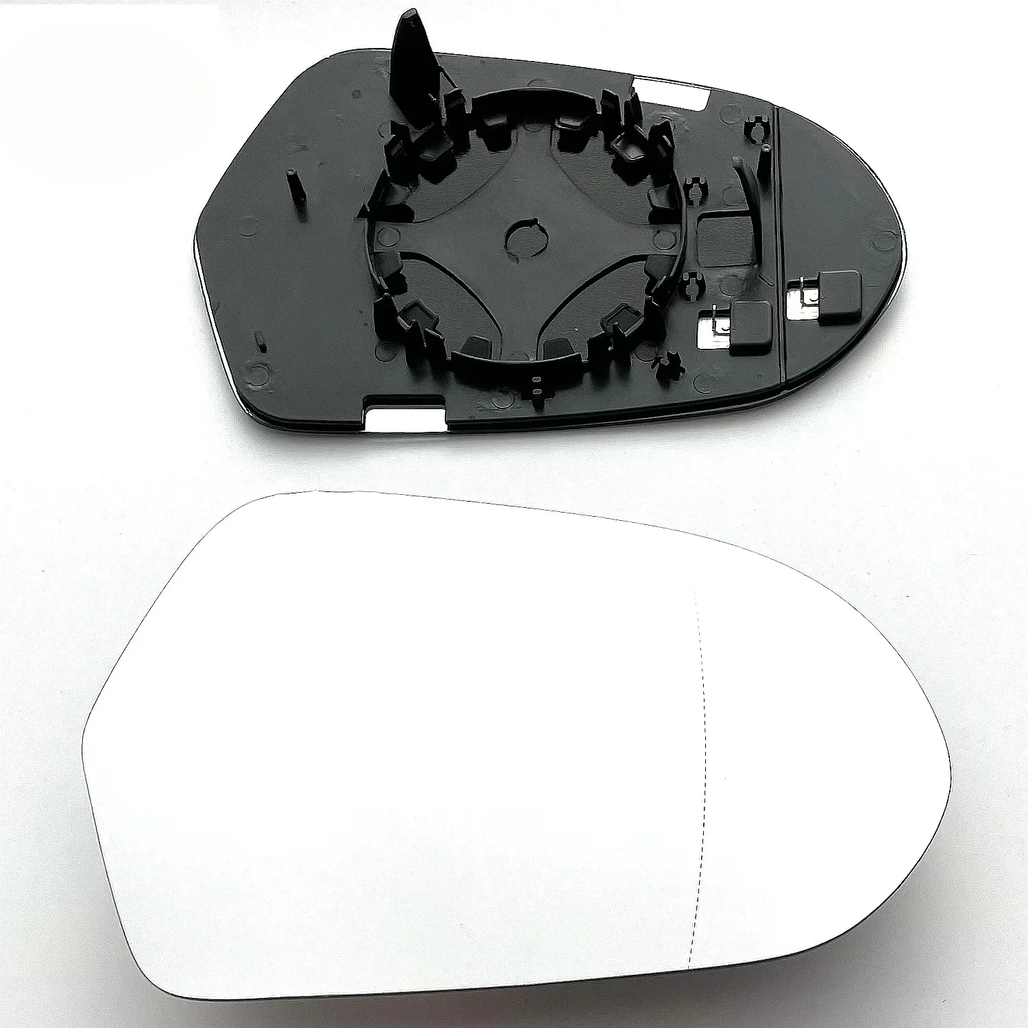 CAR HEATED WIDE ANGLE MIRROR GLASS FOR Audi A6 C7 S6 2012 13 14 15 16 17 18