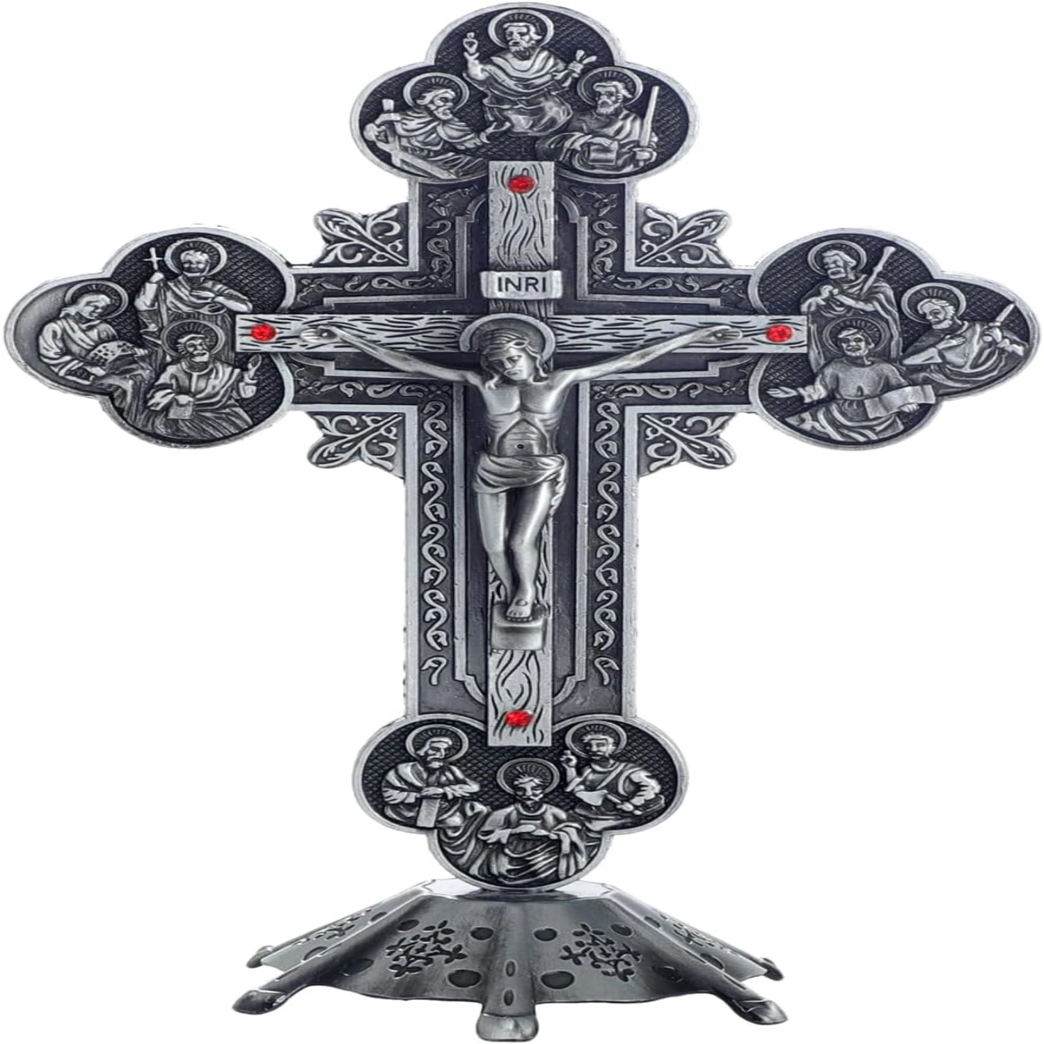 Standing Cross Catholic Decor for Tabletop 8