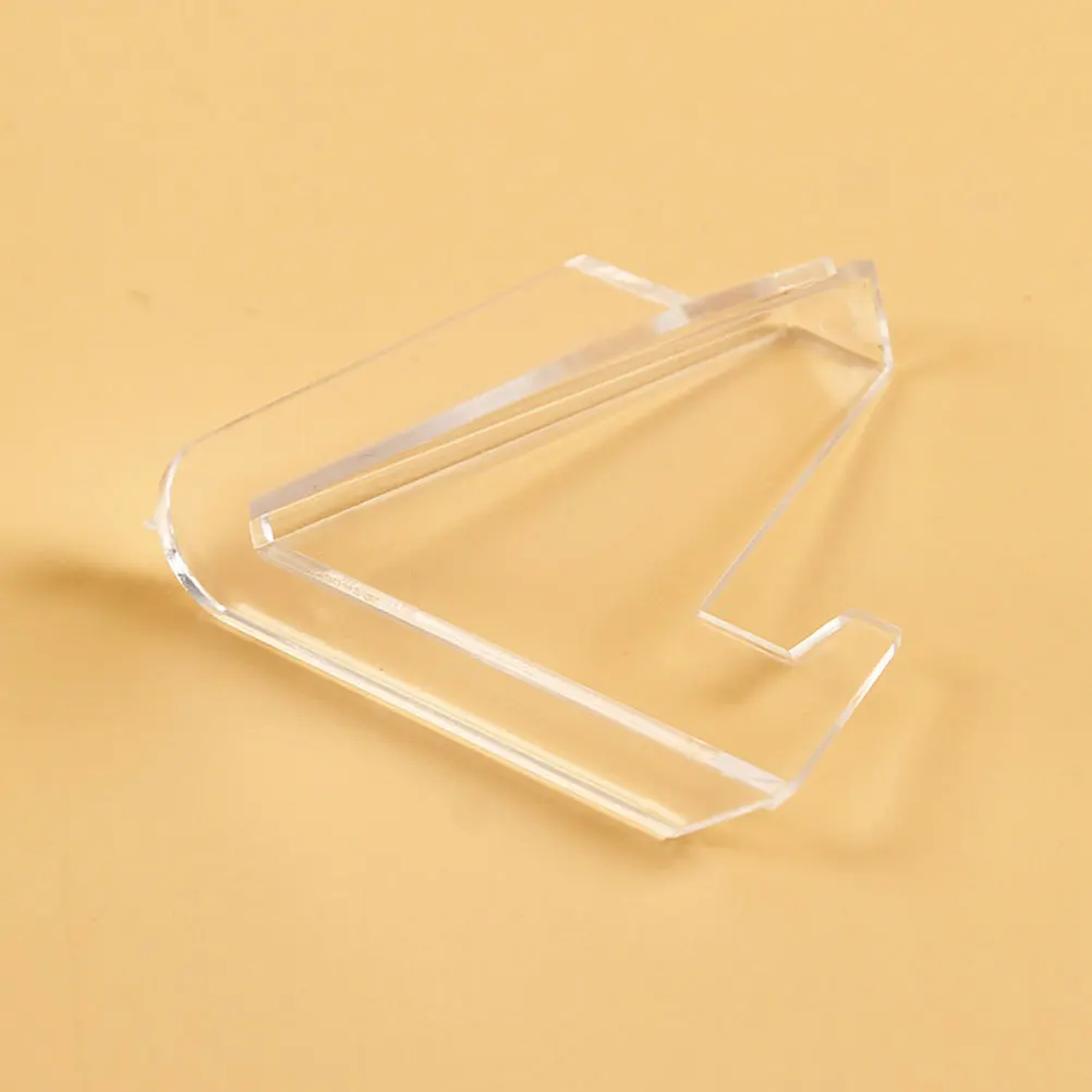 

20pcs Medal Display Stand Clear Storage Rack Transparent Holder Medals Acrylic Trophy Showcase
