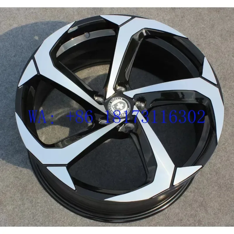 Hot Chrome 19-inch automotive spinning lightweight blade-modified wheels suitable for the Accord, Civic, Shadow Leopard view 2