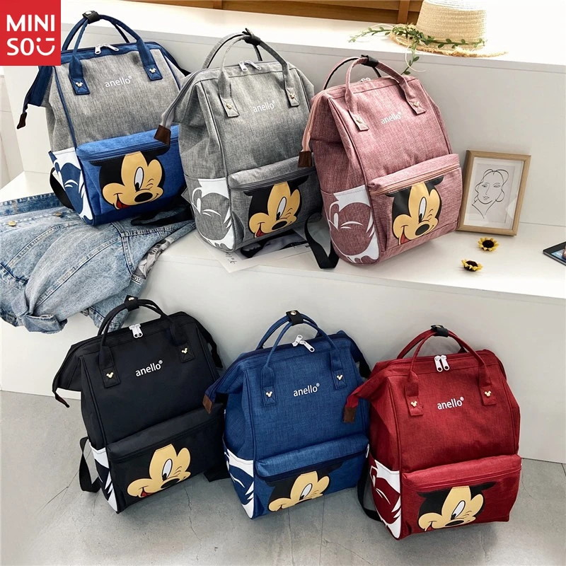 

Disney Stylish & Cool Diaper Bag | Large Print Backpack for Moms, Pregnancy & Student Use