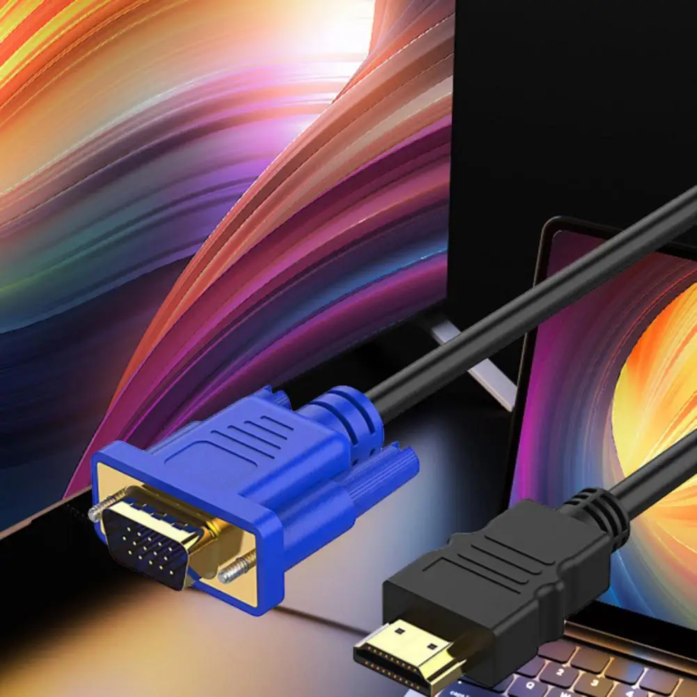 Set-top Box to Tv Connector -compatible to Vga Adapter Cable 9.84ft to Vga Adapter Cable 1080p -compatible Video for Tv