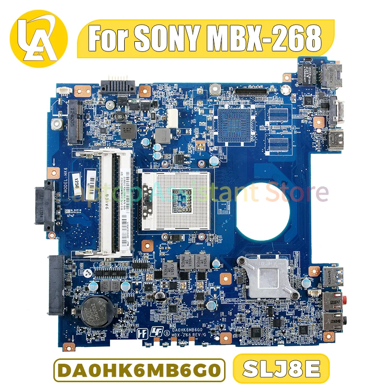 

DA0HK6MB6G0 для SONY Vaio SVE14 MBX-268 Материнская плата ноутбука A1876091A A1893195A SLJ8E UMA материнская плата для ноутбука Test