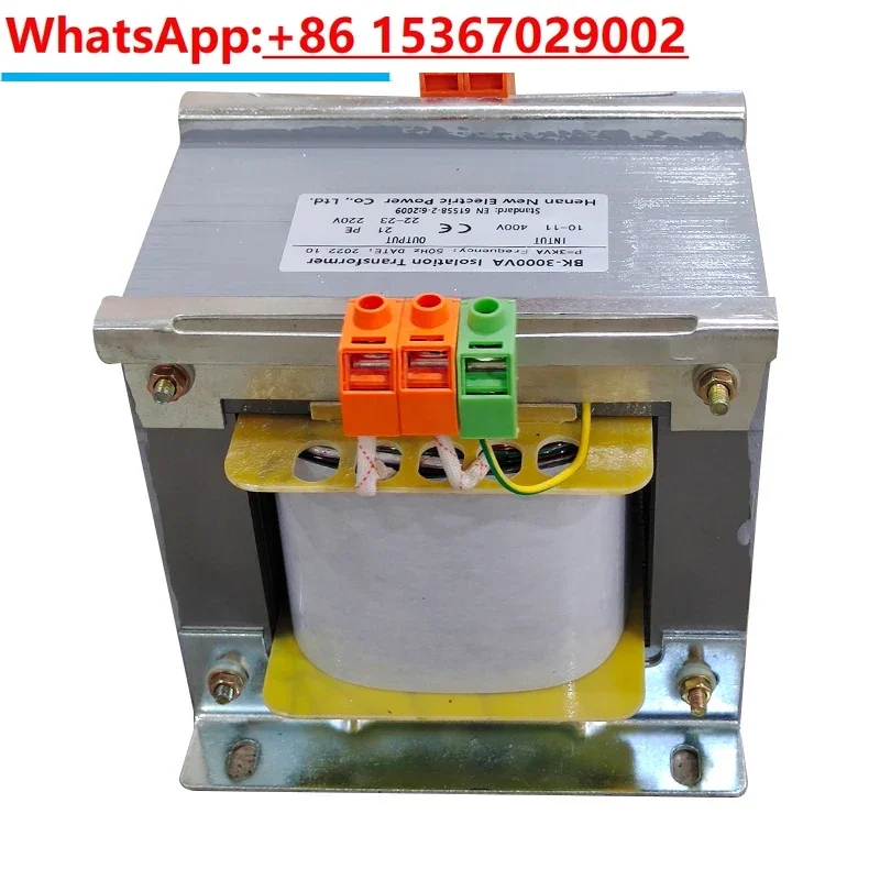 4.5kva 230 v to 400v 3 wire single phase isolation control transformer