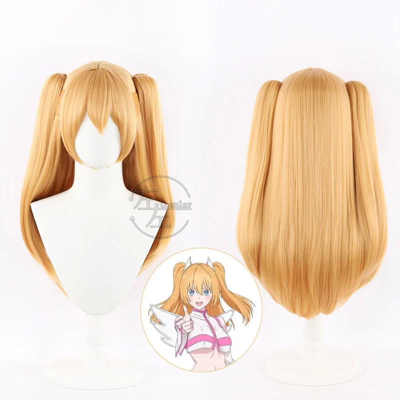 Anime Nigoriri Amano Lilysa Ririsa Lilyel Wig Cosplay Ririeru Nitengo Jigen Ririsa 2.5 Dimensional Seduction Liliel Lilliel