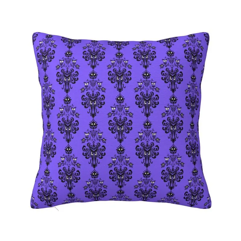 

Halloween Monster Haunted Mansion Cushion Covers 45x45cm Velvet Throw Pillow Case for Sofa Car Square Pillowcase Home Decorative