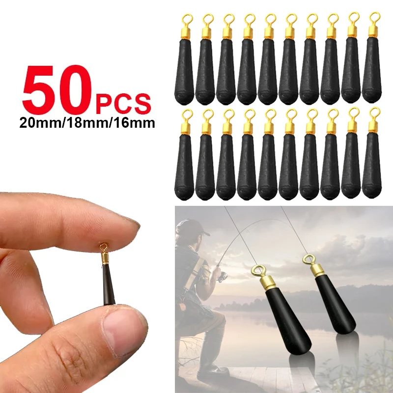 10-50pcs High Quality Fishing Floats Seat Copper Head Rubber Bobber for Led Fishing Float Rotation Buoy Seat Fishing Accesories