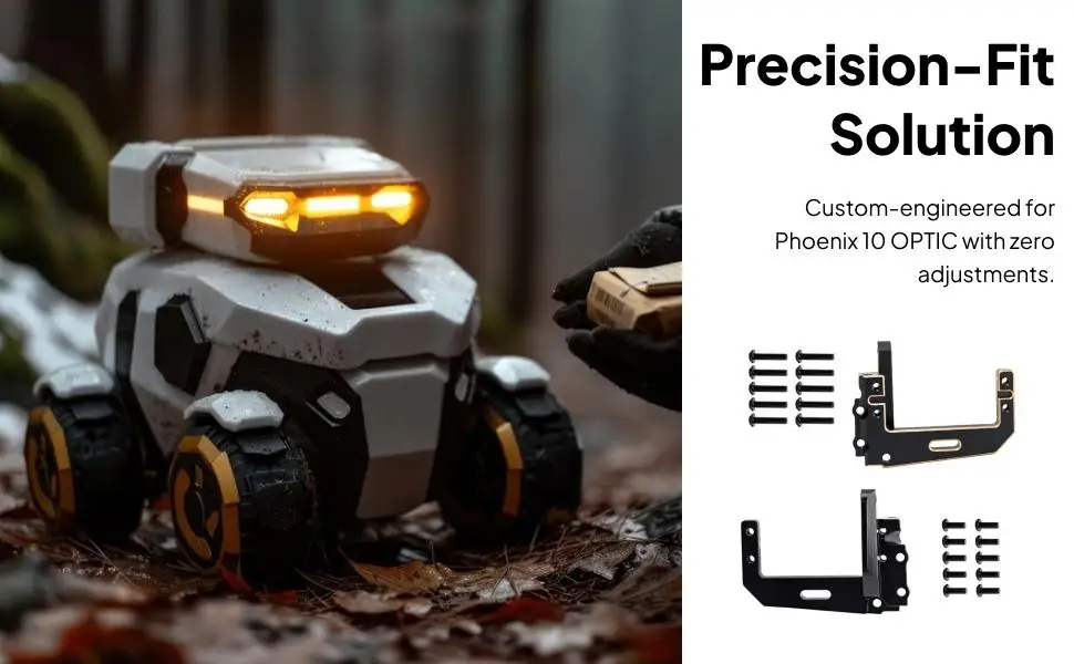 

Brass Servo Stay Model Replacement Steering Gear Seat for 1:10 Sacle Vanquish Phoenix H10 Optic Hobby Car DIY Modified Vehicles