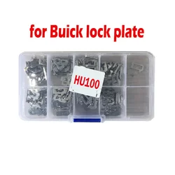 200Pcs/lot HU100 Car Lock Reed Lock Plate for Buick 1R,2R,3R,4R,1L,2L,3L,4L Each 25pcs Car Lock Repair Accessories