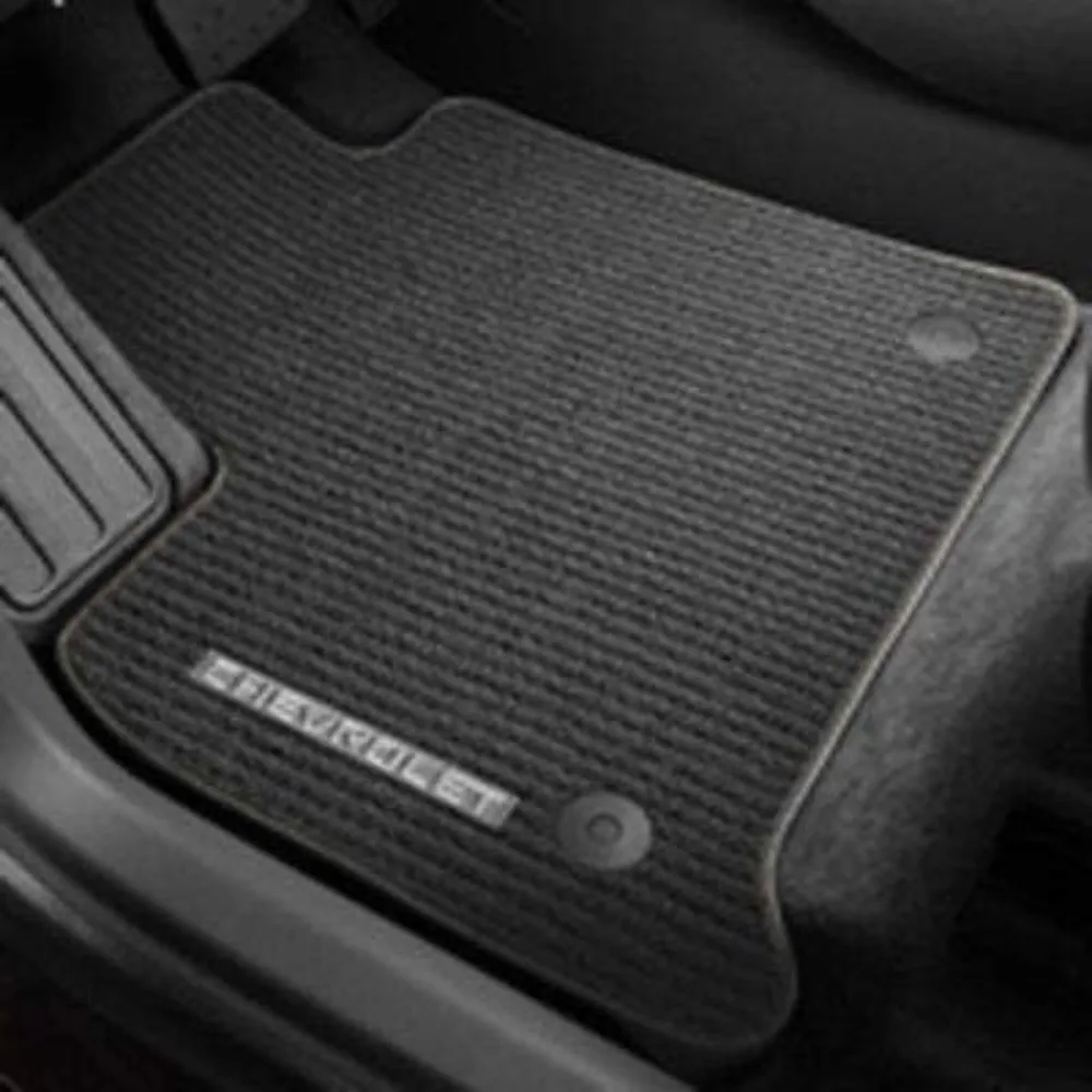 

2018-2019 Chevrolet Traverse Front Carpet Floor Mats 84188773 Black OEM GM