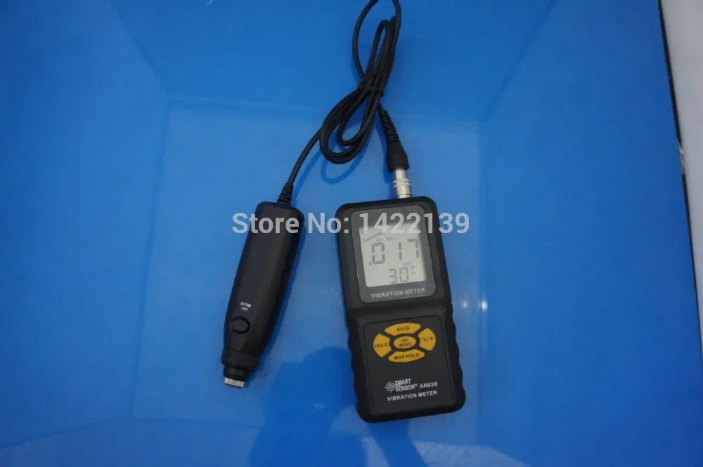 Medidor de vibración digital AR63B |   Probador de vibración portátil de mano |   Analizador de aceleración y velocidad de maquinaria industrial
