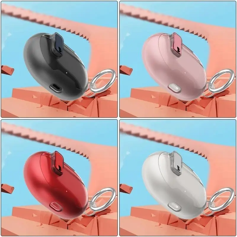 R53C Lightweight Clear Case for Studio Buds/+ Earbud Shell with Flexible Opening and Secures Fit Accessory for Women Men