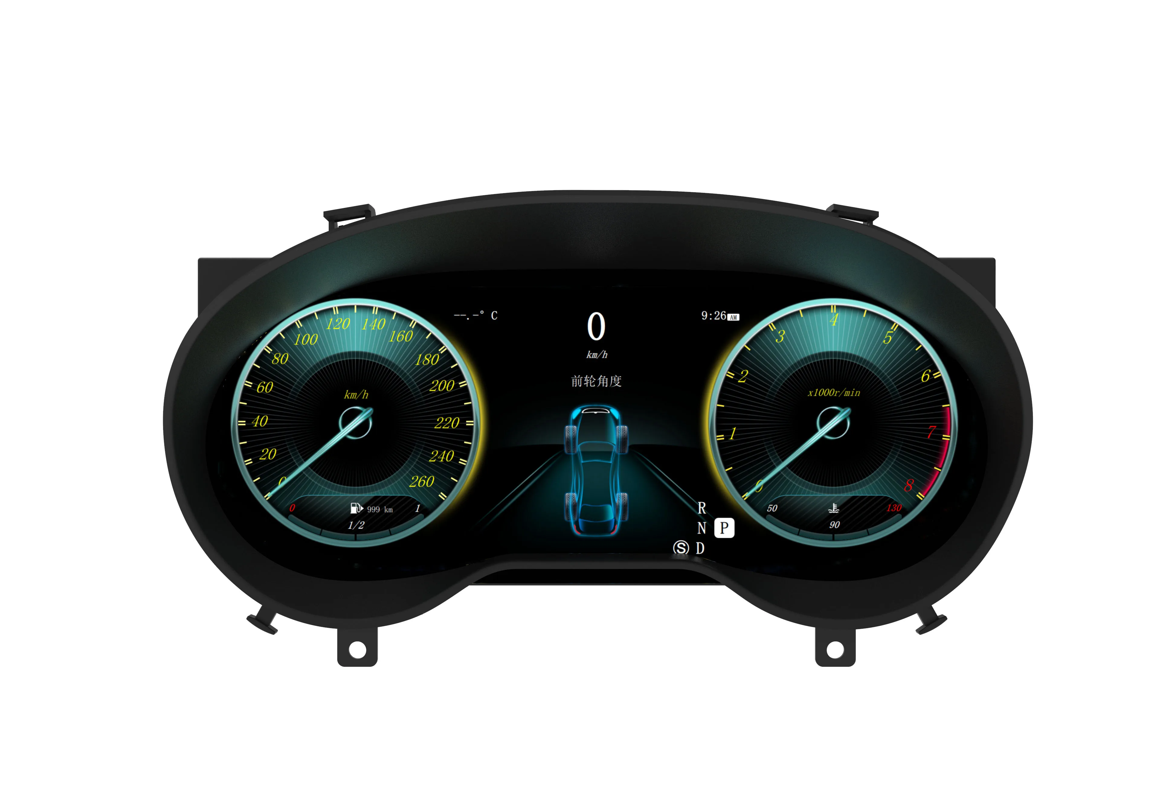 JT WEIJUNPRO 12.3 Inch LCD Digital Cluster Dashboard Speed Meter Screen Stereo Compatible 2015-2018 Benz For GLA/CLA NTG4.5/5.0