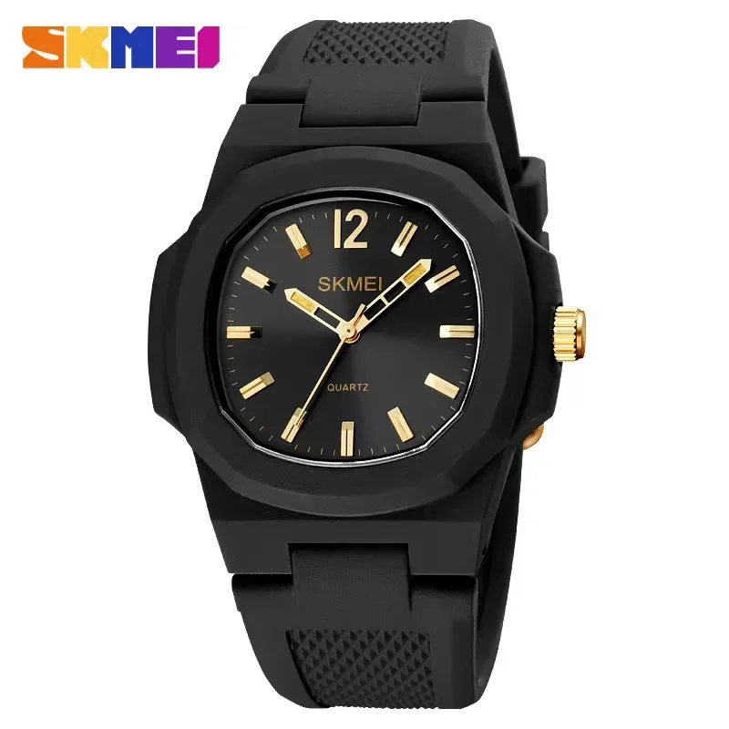 SKMEI 1717 Casual Waterproof Quartz Watch for Men Women Back Light Sport Mens Wristwatches Date Calendar Girl Clock Reloj Hombre