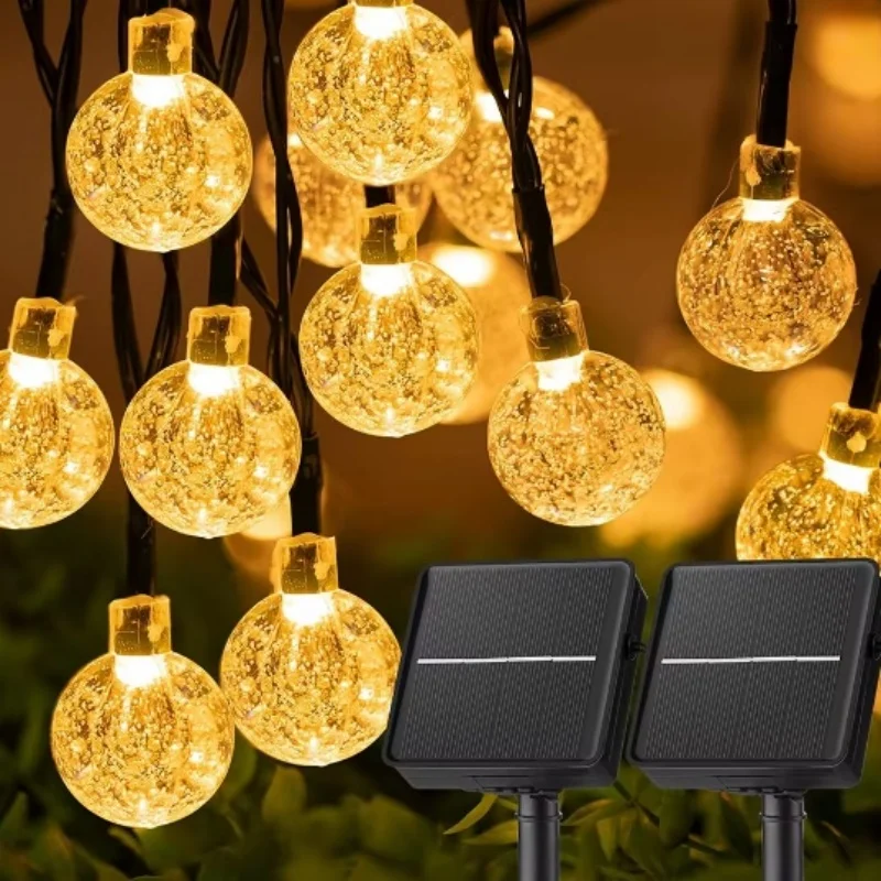 

Solar Lights Outdoor Waterproof, Solar Light Strings for Outside, Patio Porch Garden Yard Porch Wedding Party Christmas Decor