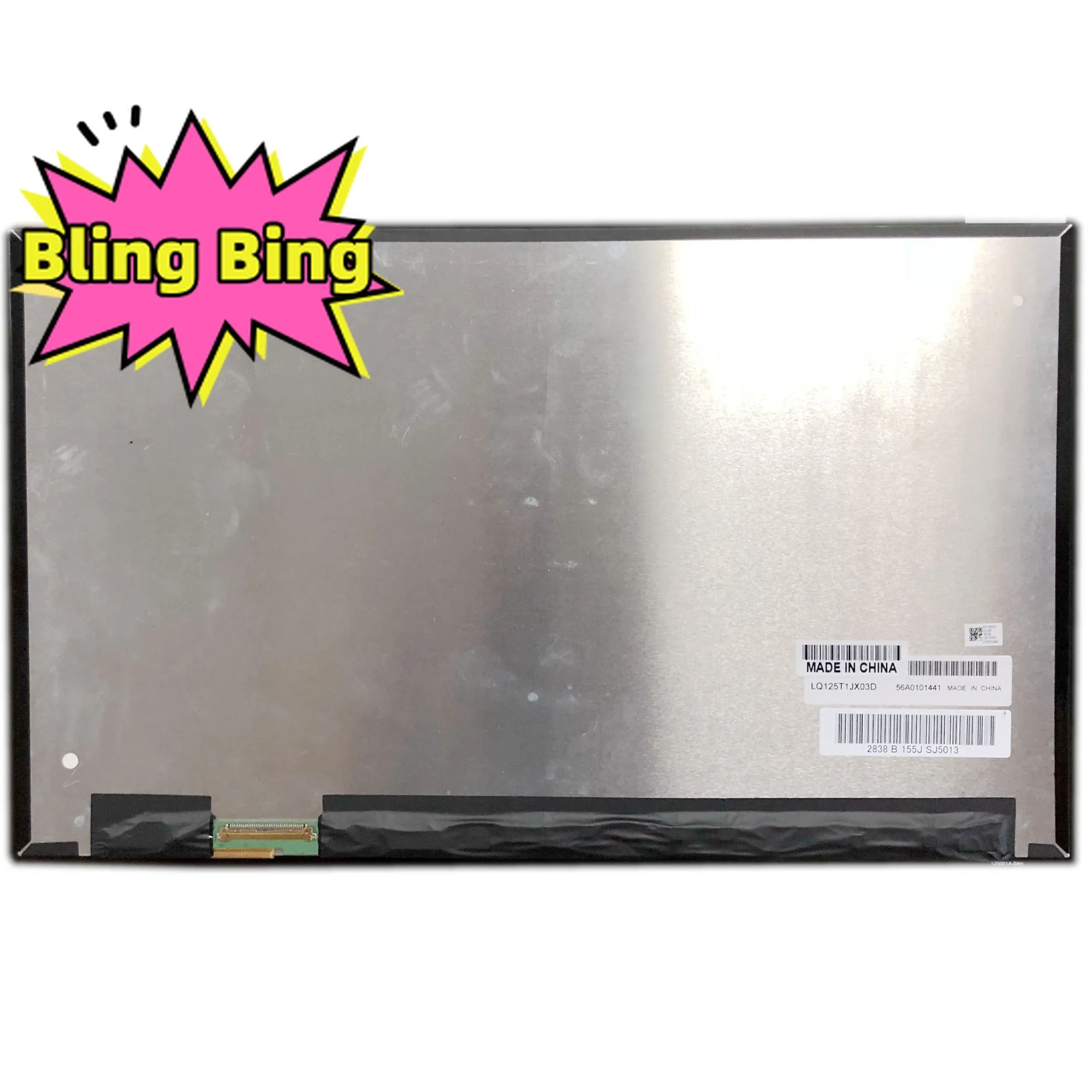 

LQ125T1JX03D 12.5"inch 3K IPS 2560X1440 Panel NON-TOUCH with LCD LED Screen
