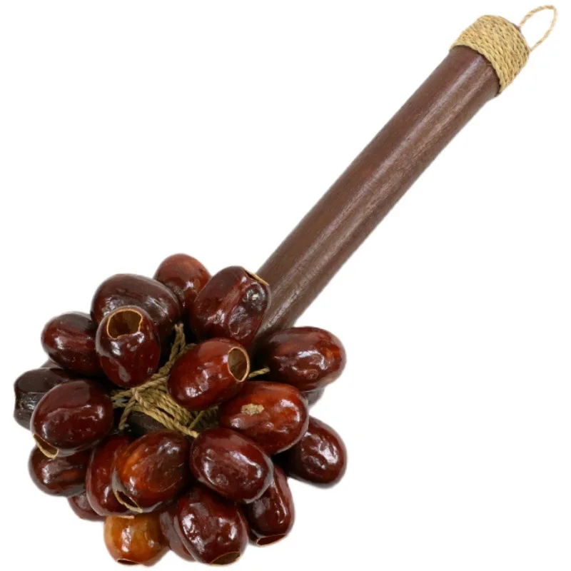 

Nutshell Bell, Fruit Rattle, Sound Beam Healing, Yoga Meditation Bell, Stick Hand