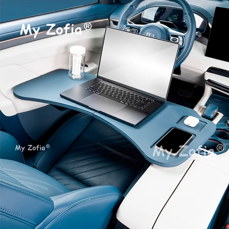 Car Tray Table For Zeekr 7x Car Food and Drinks Folding Tray