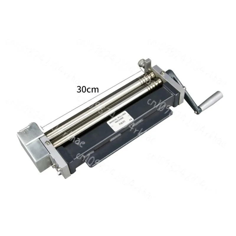 Manual rolling machine, round tube roller making tool, desktop metal plate bending machine