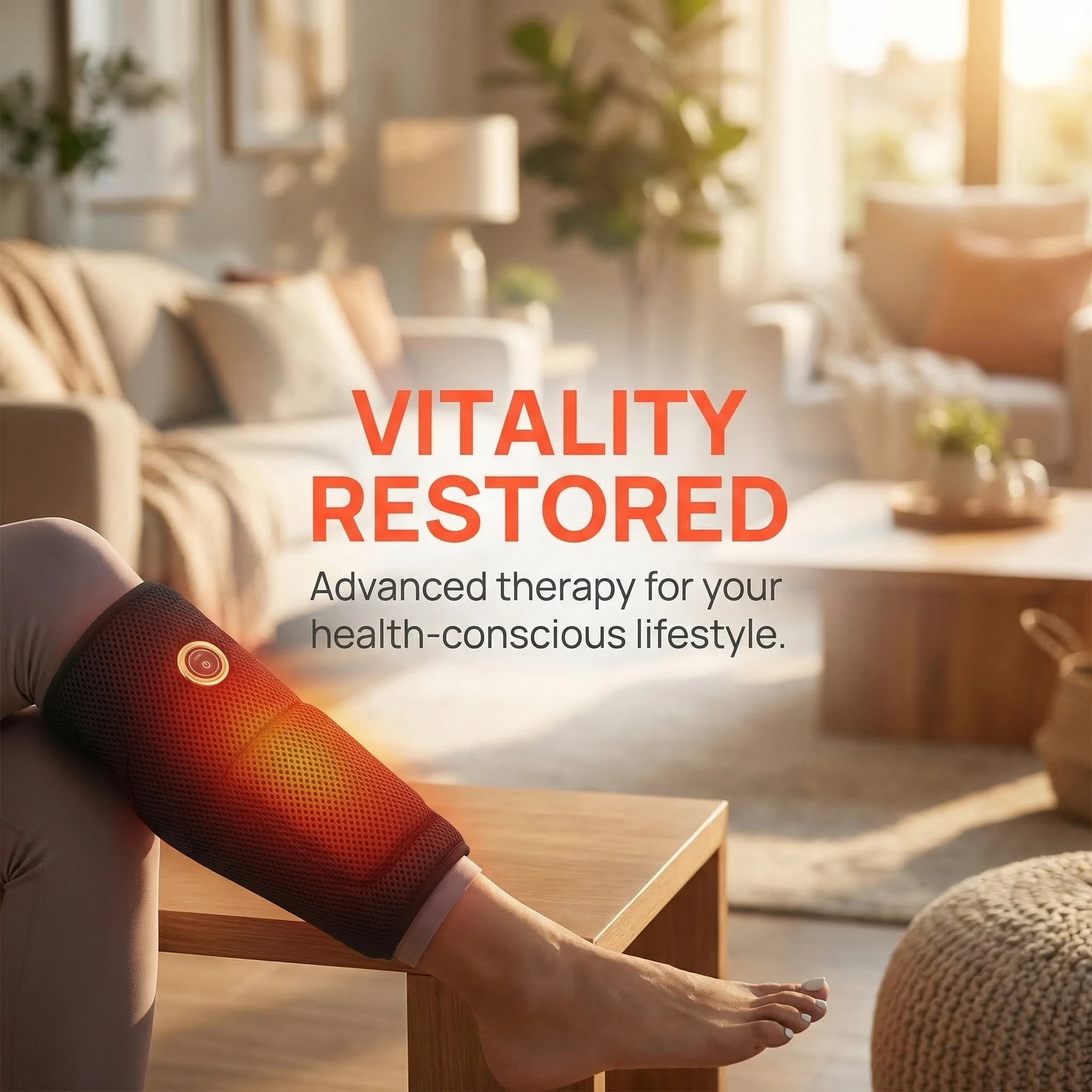 

Беспроводная грелка для ног с вибрацией для облегчения боли Носимая грелка для облегчения боли в коленях, теленках, бедра