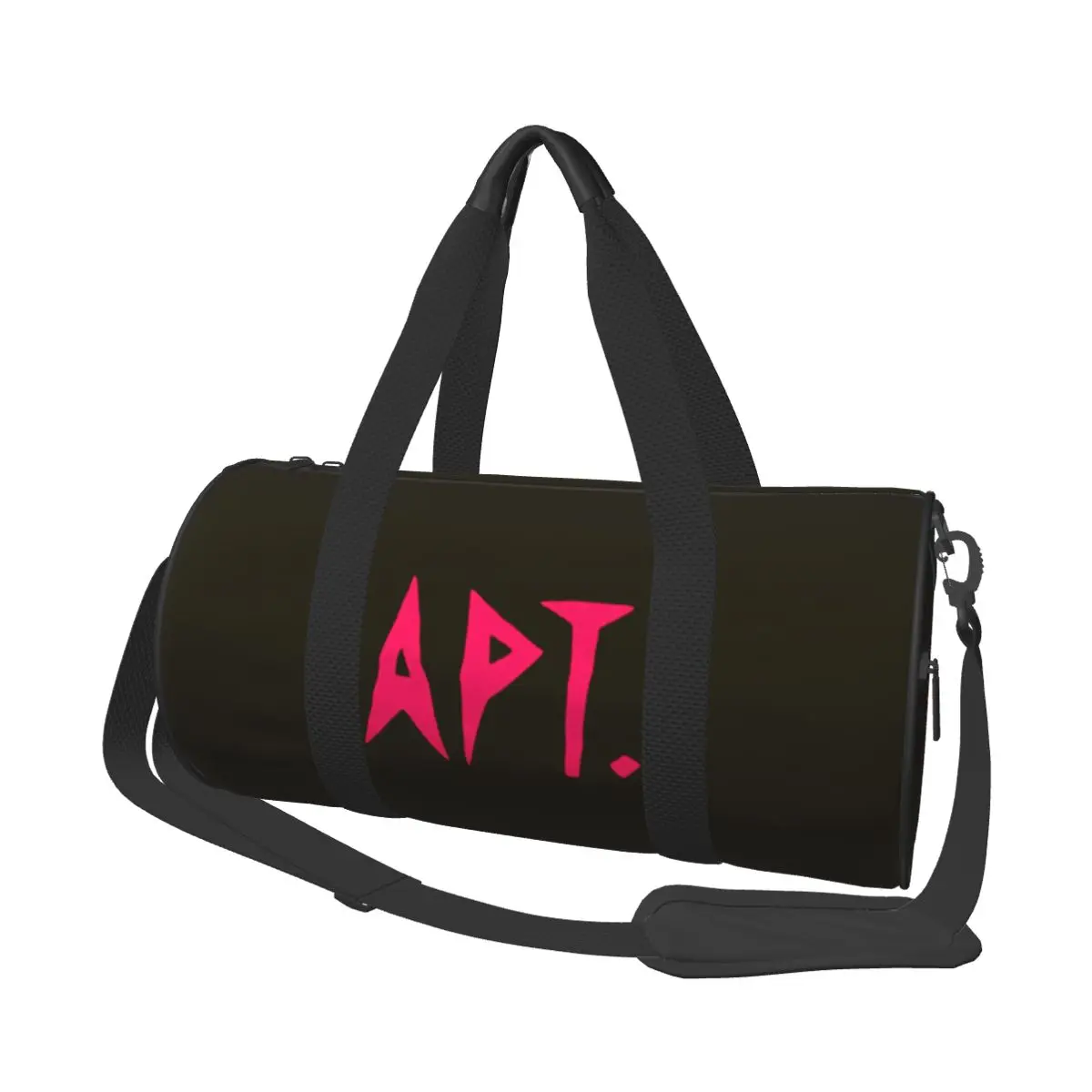 APT Rosie-Bruno Mars Round Large Capacity Travel Duffel Bag Male Female Large-Capacity Hand Luggage Sports Fitness Bag