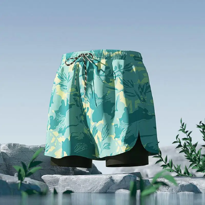 Large Size Drifting Swimming Trunks Anti-infection Underwear Men Private Waterproof Pants Artifact Quick-drying Trousers