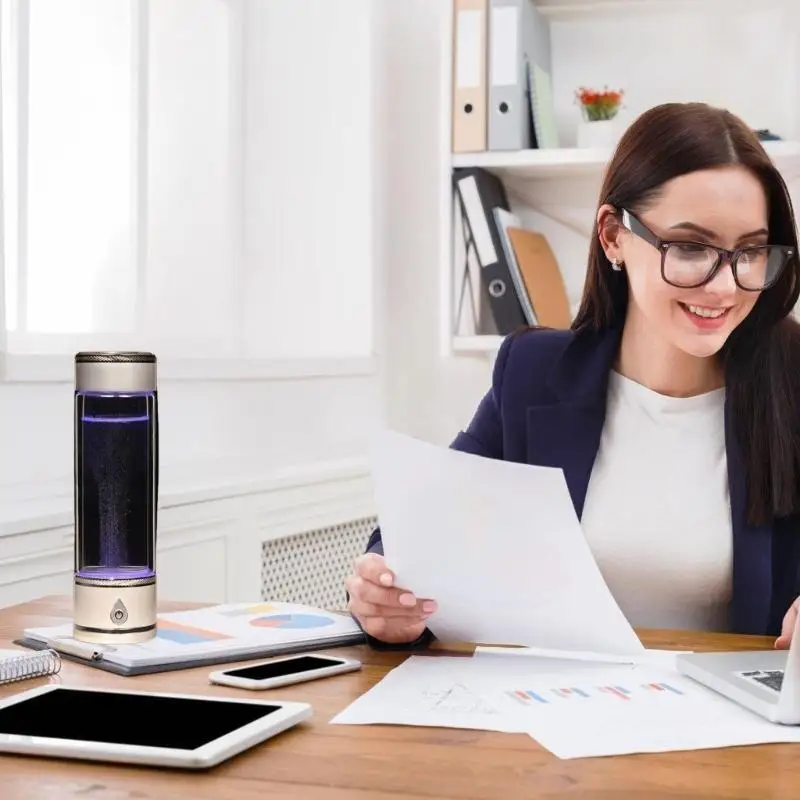 

U0DE High Concentration Hydrogens Water Maker Glass Texture for Enhancing Metabolism