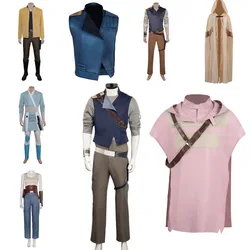 Jedi: Survivor Cal Kestis Cosplay Costume Coat Belt Shirt Pants Outfits For Adult Men Boy Halloween Carnival Party Disguise Suit