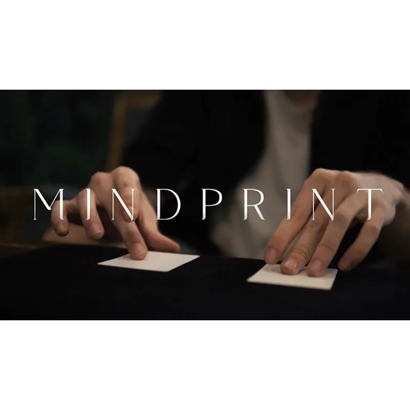 Mindprint por cartão gnúbico magia e truques close-up artista truques ilusões mágico adereços engraçados truques de magia de rua