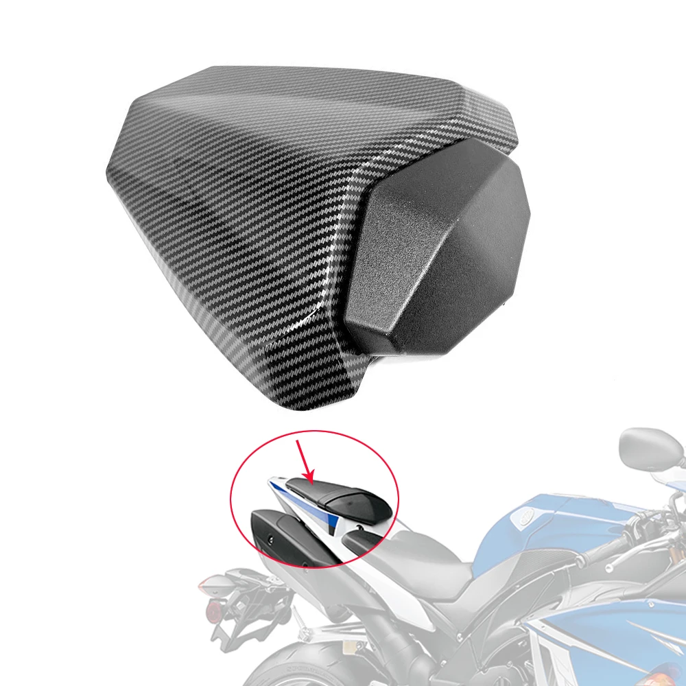 

For YAMAHA YZF R1 2009-2014 YZF-R1 YZFR1 Passenger Pillion Rear Back Seat Cover Tail Section Solo Carbon Fiber Fairing Cowl