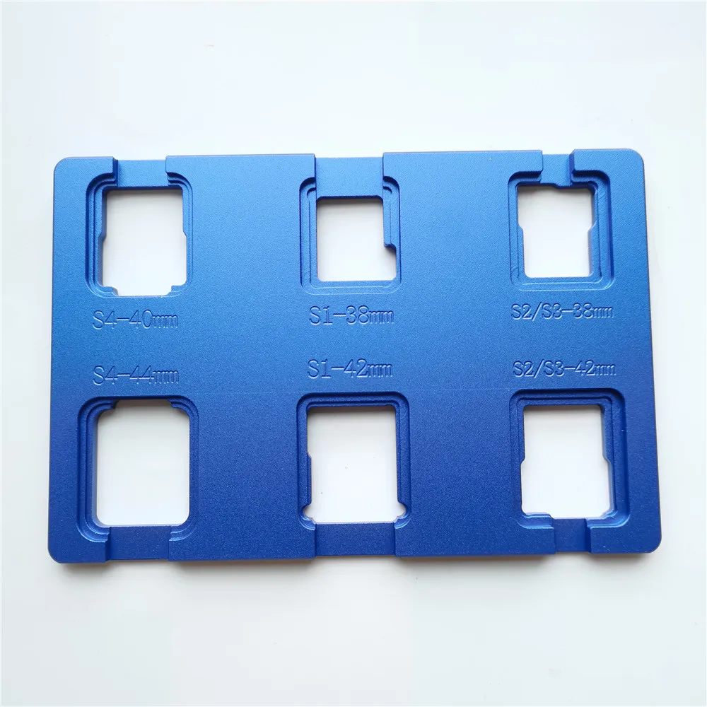 8 in 1 Precision Alignment Mould For Apple Watch Seires 1 2 3 4 5 6 Touch Panel Glass OCA Glue Laminating Mold Repair Part