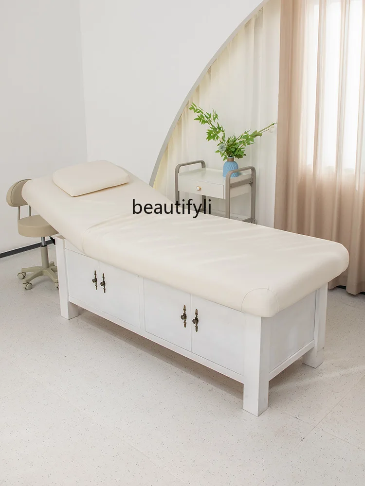 Gezicht Bed Massief Hout Schoonheid Massage Bed