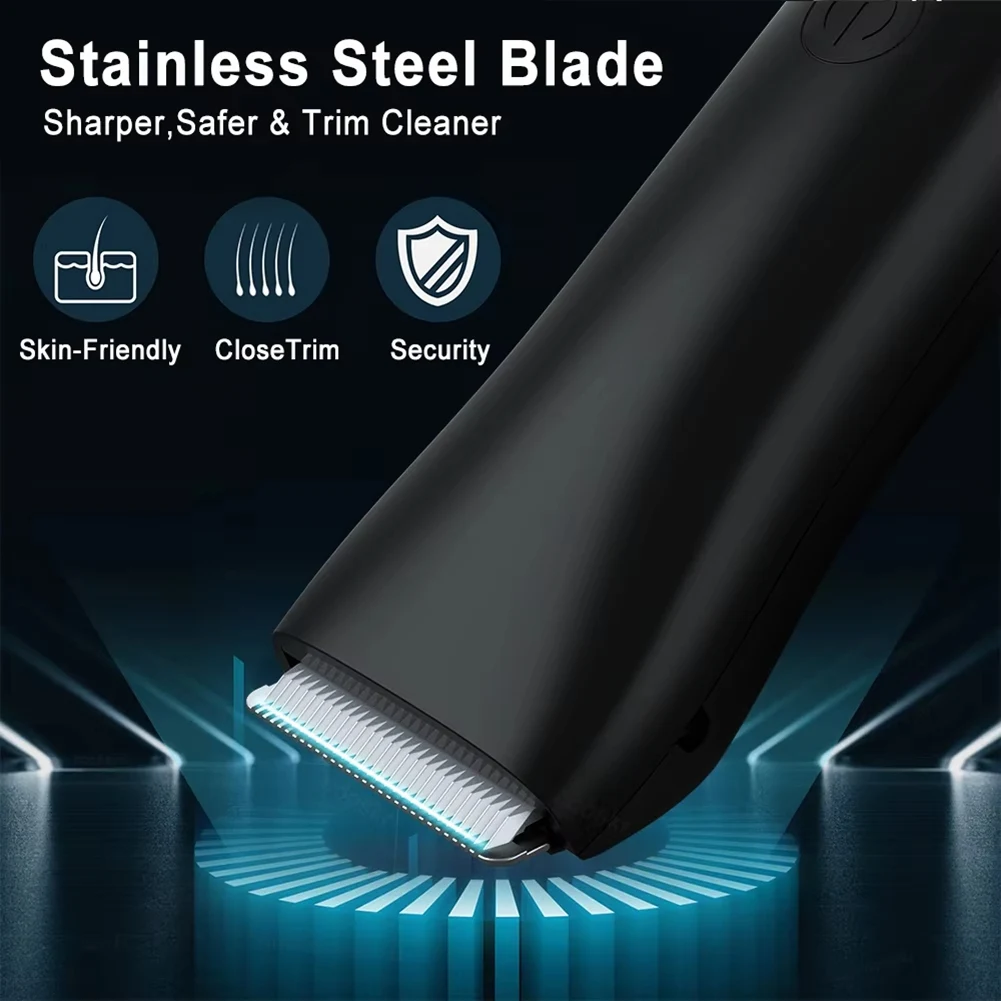 

【Горячие продажи!】Эпилятор для тела для мужчин, бритва для тела, триммер для бикини, чувствительная зона, триммер для волос на теле