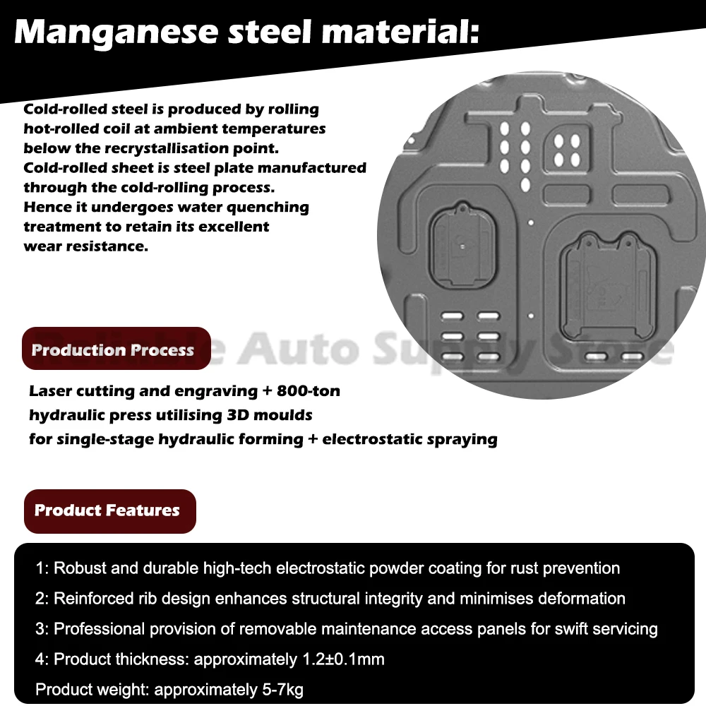 Рисунок 6 - Защитная пластина двигателя с 3D-сканированием