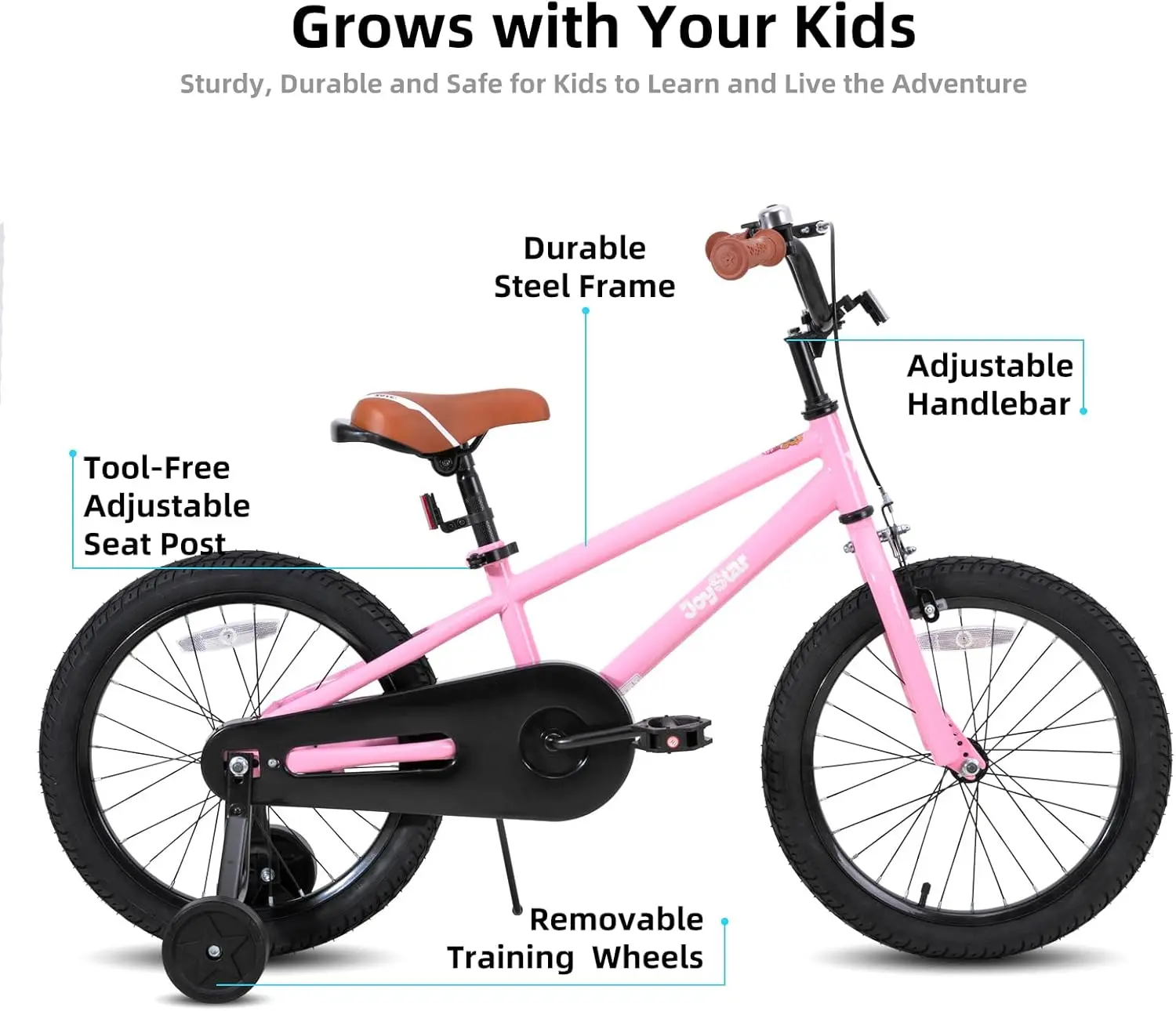 Kinderfiets Voor Leeftijden 2-12 Jaar Oud Jongens Meisjes, 12-20 Inch Bmx Stijl Kid 'S Fietsen Met Zijwieltjes, Kinderen Fiets Voor Kinderen A