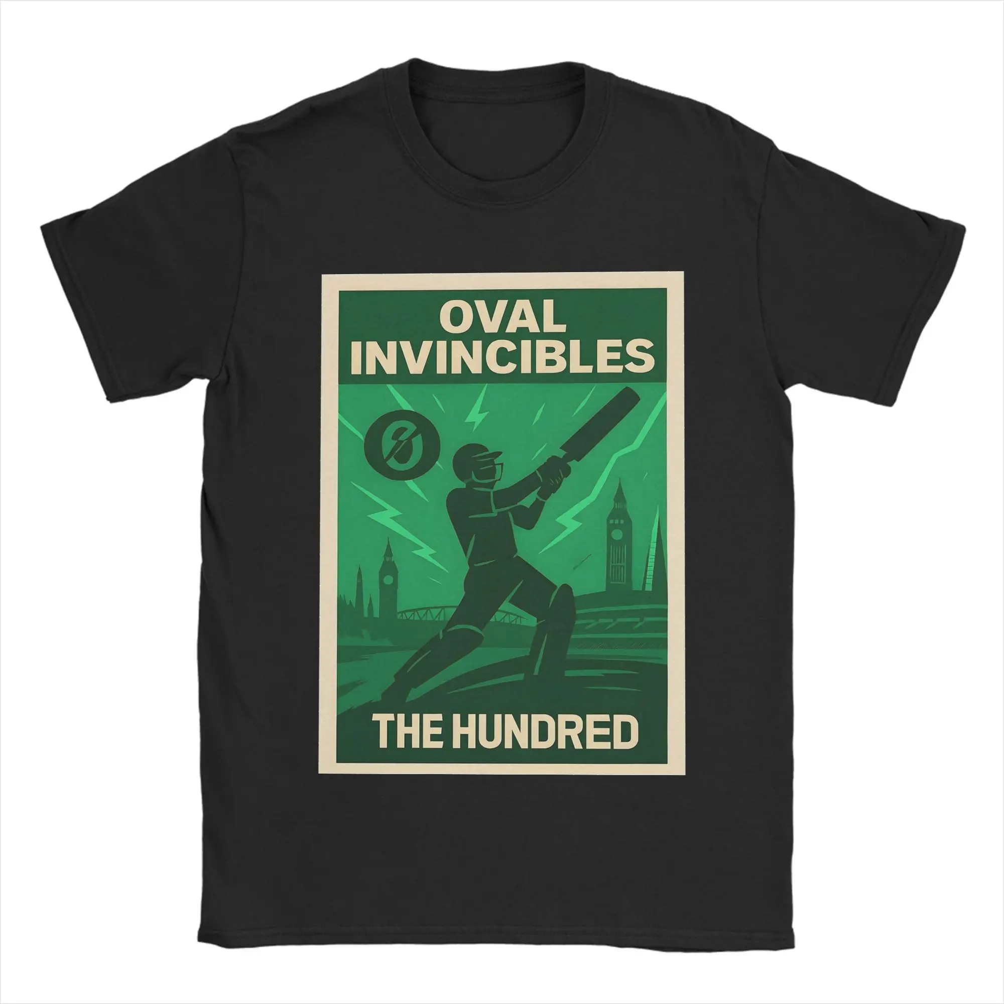 

Oval Invincible The Hundred T Shirt for Men Pure Cotton Vintage T-Shirt Crew Neck Tees Short Sleeve Tops 4XL 5XL 6XL