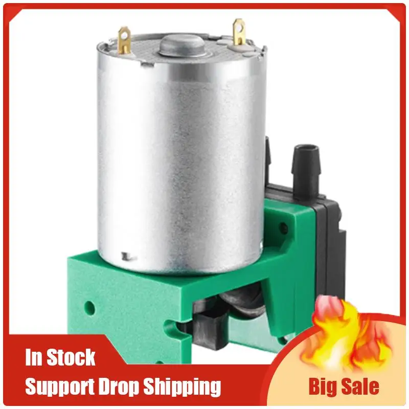 

12 В 1,6 л/мин мини вакуумный насос для накачивания трансмиссии мембранный воздушный насос VOC образец инструмента простая установка простота в использовании