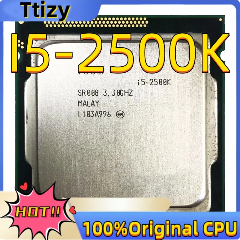 Core i5-2500K i5 2500K 3.3 GHz Quad-Core CPU 6M 95W LGA 1155