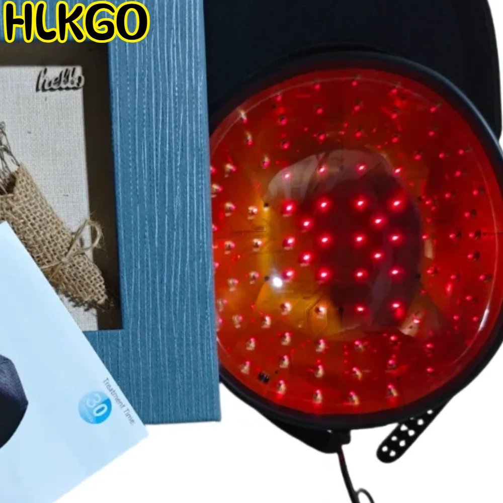 

96 Diodes Laser Therapy Cap for Hair Regrowth, Portable Professional Hat with Full Coverage, Wireless for Men and Women